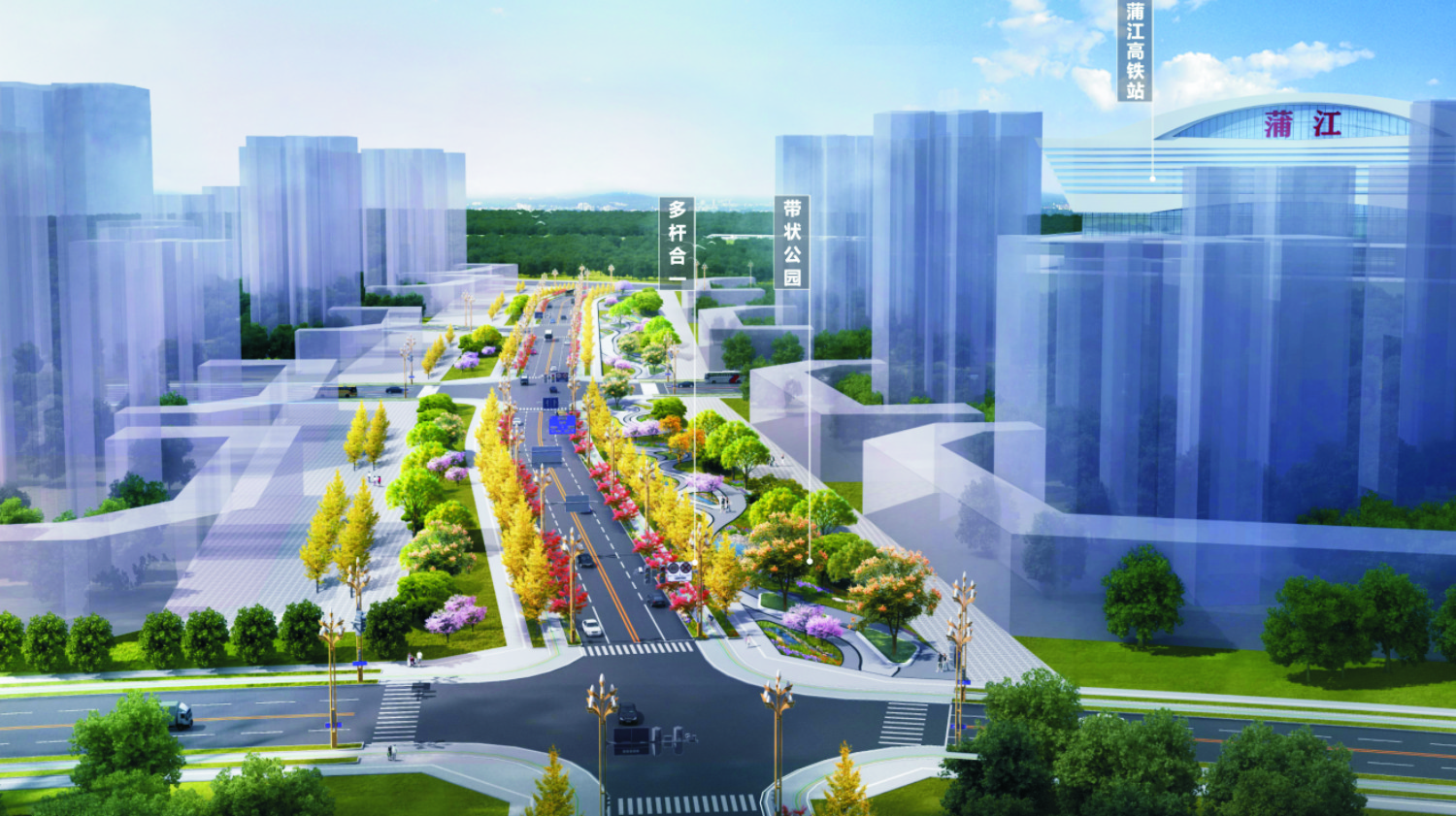首盛国际工程造价案例：蒲江县高铁新城片区基础设施建设项目