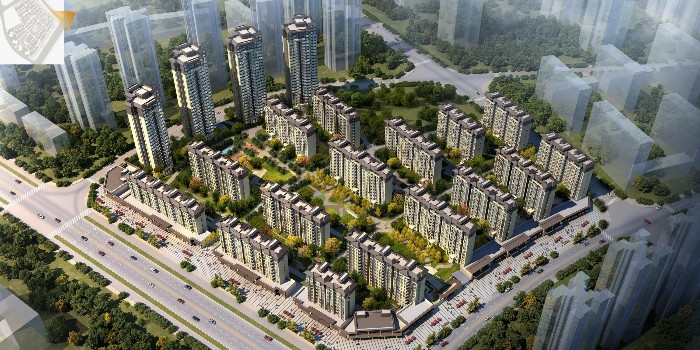首盛建设集团监理项目：金鸿·太阳城